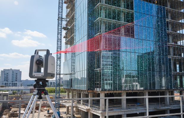 3Dレーザースキャナによる高精度な計測